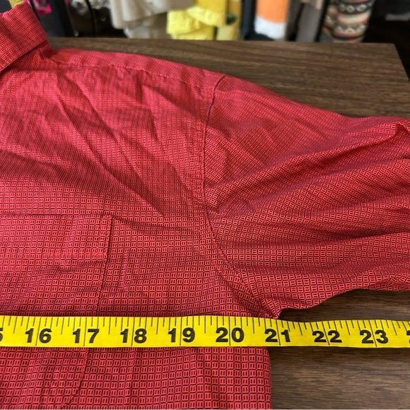 ❤️ Cinch Men's Red Button-Up Shirt XXL - Picture 8 of 10